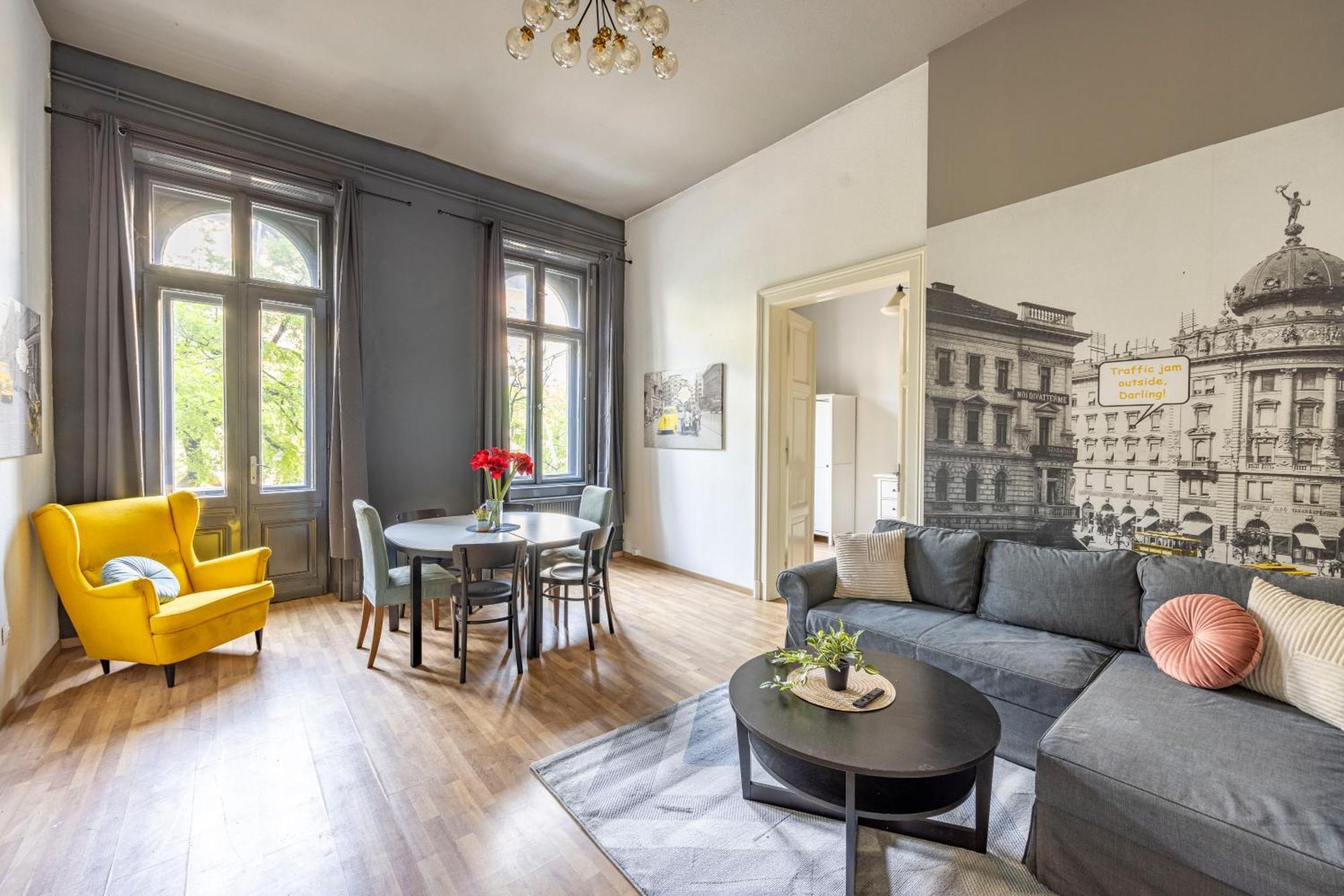 Cozy & Nostalgic Budapest Style Apartment In The Center Екстер'єр фото